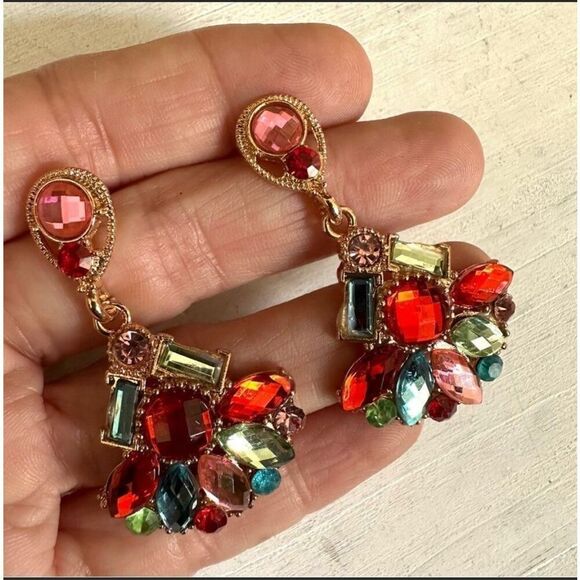 Betsey johnson colorful earrings - Picture 3 of 5